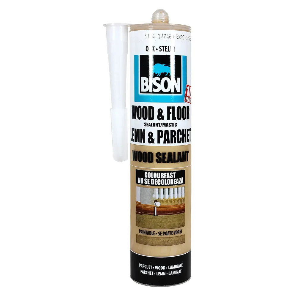 Mastic pentru lemn, Bison Wood Sealant, stejar, 300 ml