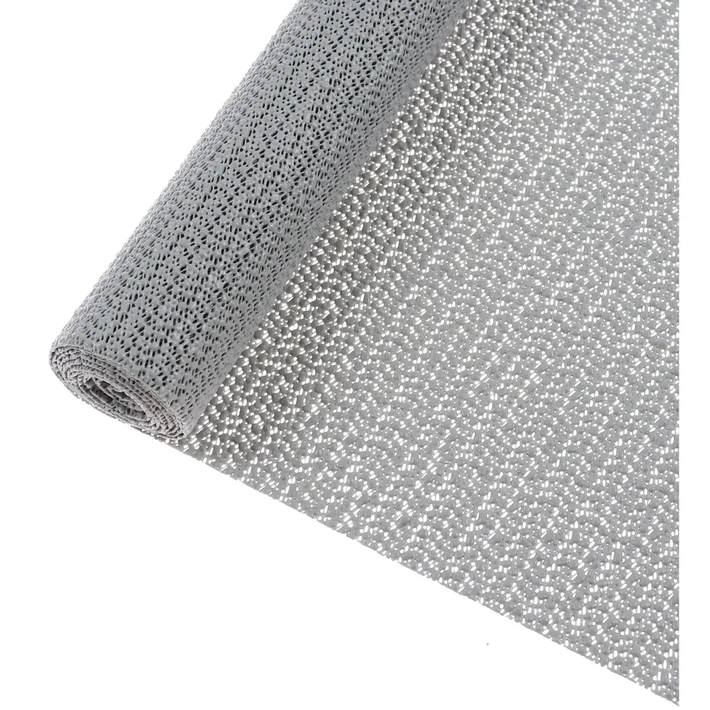 Material antiderapant pentru sertar, Friedola, poliester, gri, 50 x 150 cm