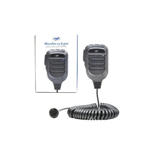 Microfon statie PNI, 6 pini, compatibil HP8000 / HP9500 — imaginea 3