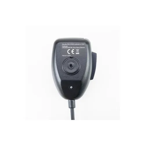 Microfon statie PNI CDS04, 4 pini, compatibil Midland / Albrecht / President / Intek, cablu 1.2 m, negru — imaginea 4