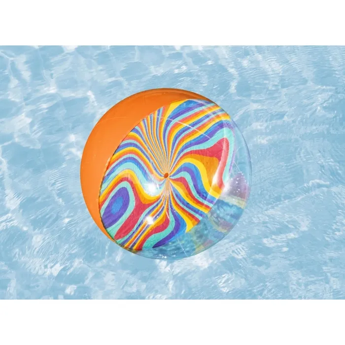 Minge plaja Bestway Fruit 31042, PVC, multicolor, D 34 cm — imaginea 5