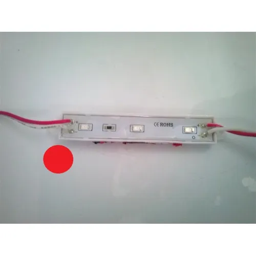 Modul 3 SMD 2835 24V lumina rosie