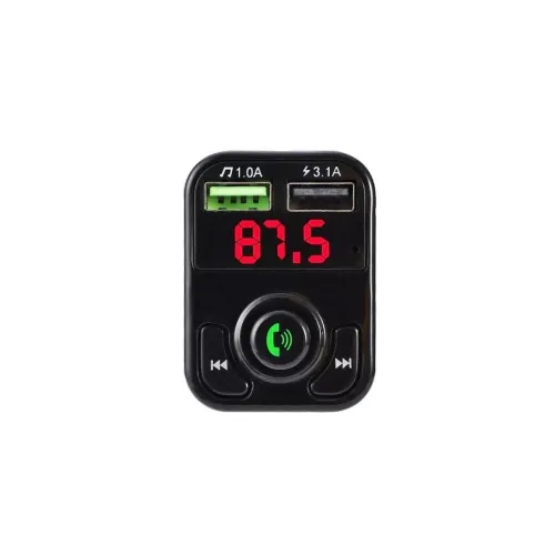 Modulator MP3 auto Bluetooth handsfree USB TF pentru bricheta 12V Bluetooth — imaginea 2