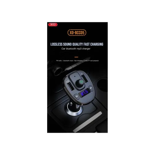 Modulator MP3 SMART cu functie handsfree auto Bluetooth si incarcator auto 18W 12V-24V — imaginea 2