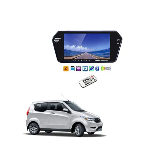 Monitor camera marsarier tip oglinda cu functie video MP5 si bluetooth 12V — imaginea 2