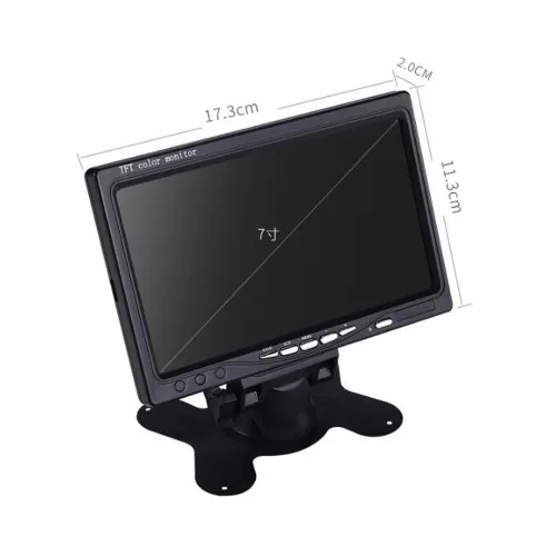 Monitor camere 360° / marsarier cu 4 intrari