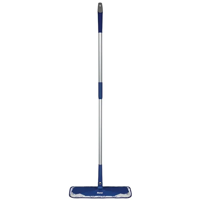 Mop plat microfibra Bona Premium + coada telescopica, H = 87 - 132 cm, 41 x 11 cm