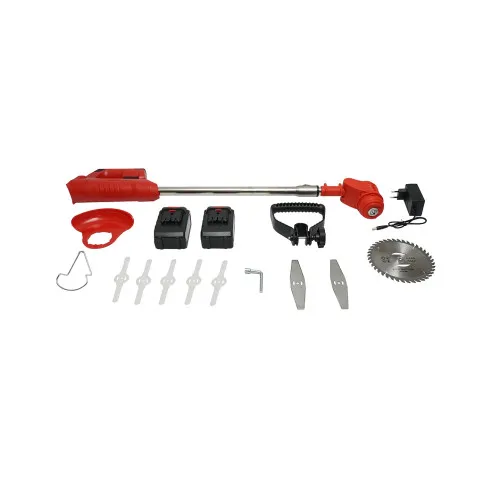 Motocoasa electrica extensibila 850W cu 2 acumulatori 21V 3000mAh — imaginea 6