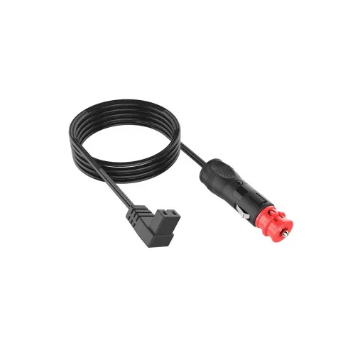 Mufa cablu 4 metri pentru frigider auto cu cap bricheta 2 dimensiuni standard si mufa mica DIN / ISO 4165
