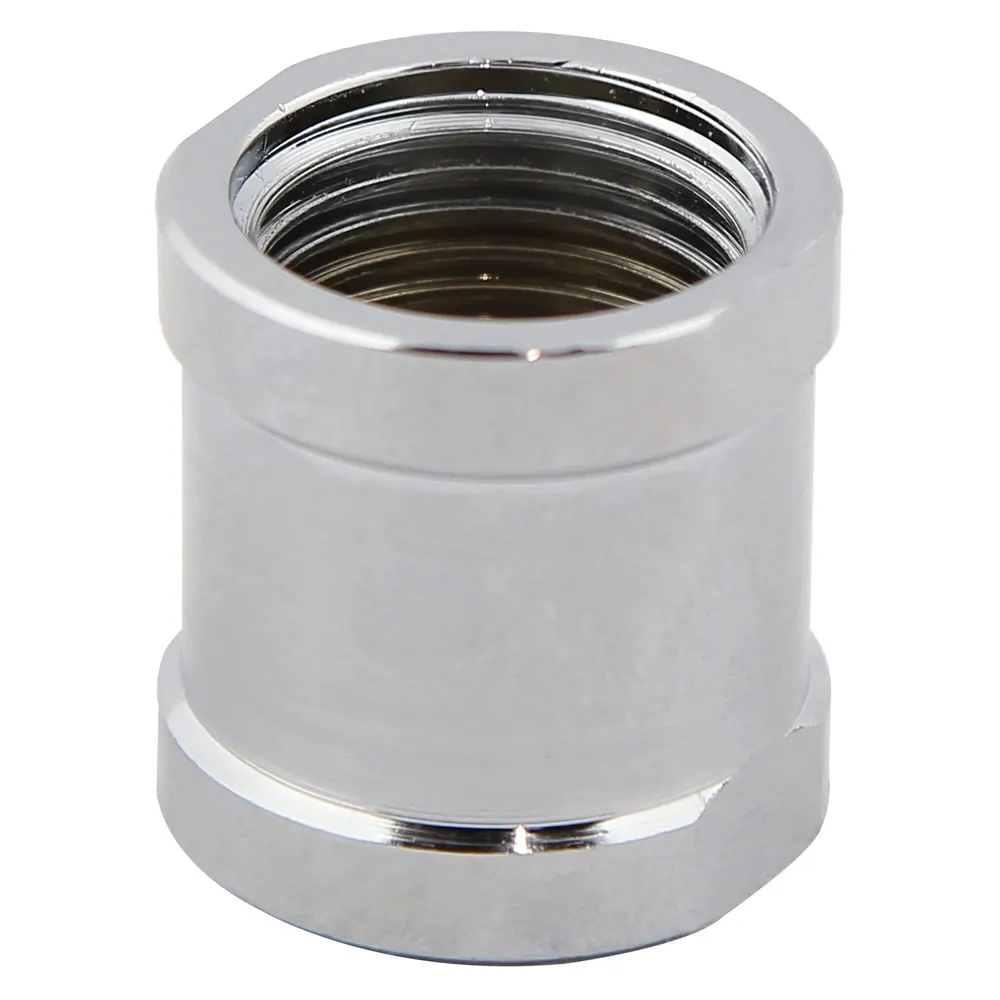 Mufa cromata, FI-FI, 1/2", 45412, pentru imbinare tevi
