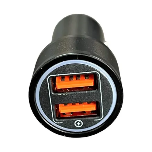 Mufa incarcator auto 3.4A Voltaj dual: 12V-24V PREMIUM 268