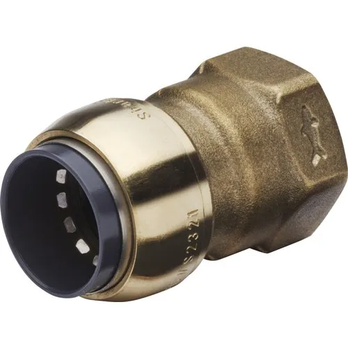 Mufa Push-to-Connect FI-FI, 18 mm, 1/2 inch, din alama