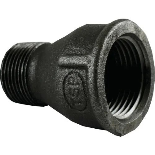 Mufa redusa fonta 3/4”-1/2” FI-FE negru