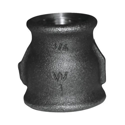 Mufa redusa neagra 1/2"x3/8", fiting, fonta maleabila
