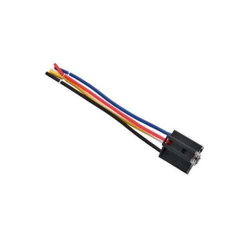 Mufa releu 5 pini cu cablaj 11cm pentru instalatii auto