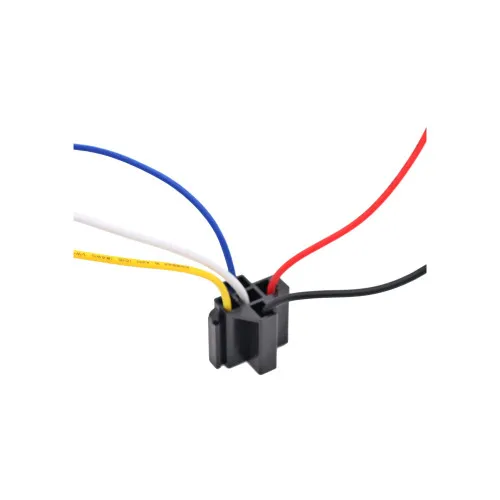 Mufa releu 5 pini cu cablaj 11cm pentru instalatii auto — imaginea 4