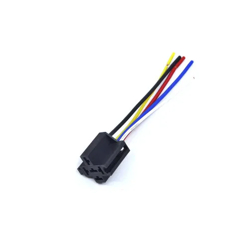 Mufa releu 5 pini cu cablaj 11cm pentru instalatii auto — imaginea 2