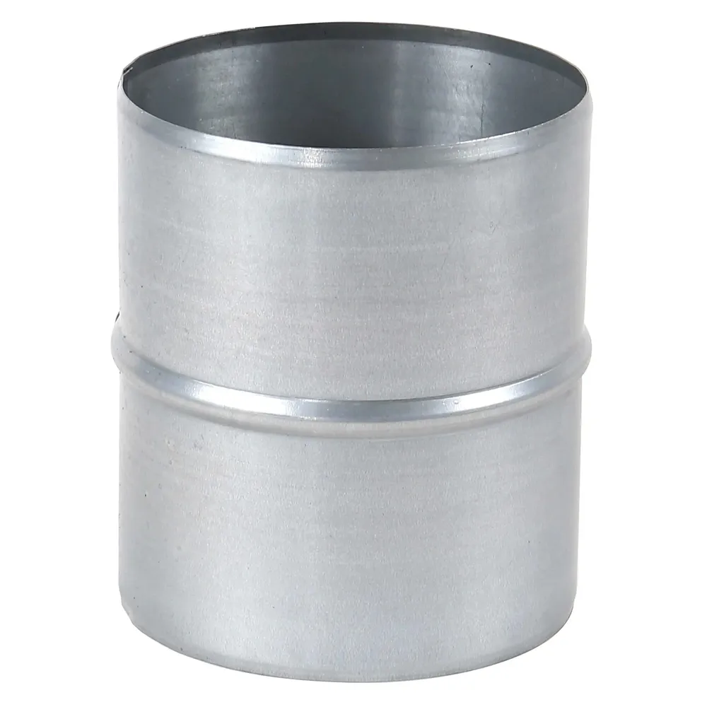 Mufa tabla galvanizata, pentru legatura tuburilor flexibile, D 120 mm