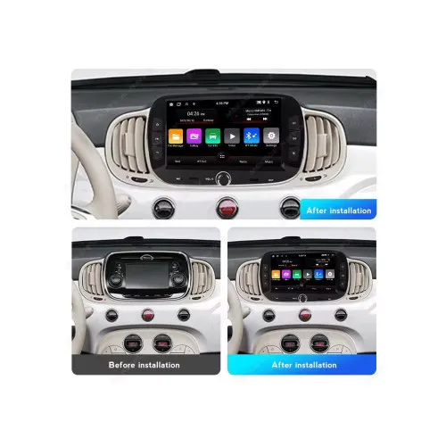 Navigatie Android 7 inch CarPlay Android Auto GPS WIFI compatibila Fiat — imaginea 4