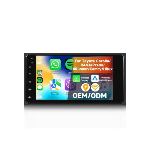 Navigatie Android ecran 7 inch 2GB+64GB CarPlay Android Auto GPS WIFI FM RDS compatibila Toyota