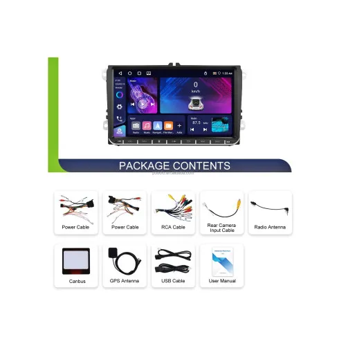 Navigatie Android ecran 7 inch 2GB+64GB CarPlay Android Auto GPS WIFI FM RDS compatibila Toyota — imaginea 3