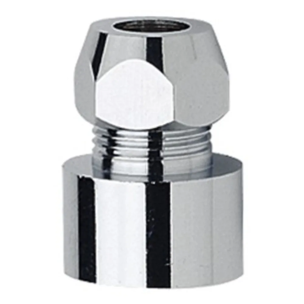 Niplu alama complet, in 3 piese, FI, 1/2"x 10 mm, 125