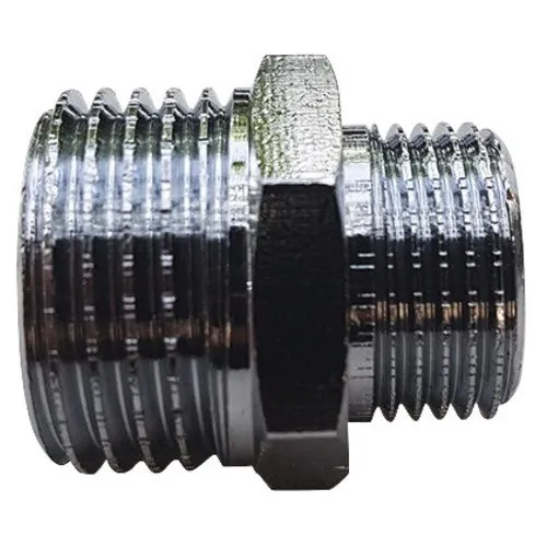 Niplu redus din alama cromata 3/8”x1/2”