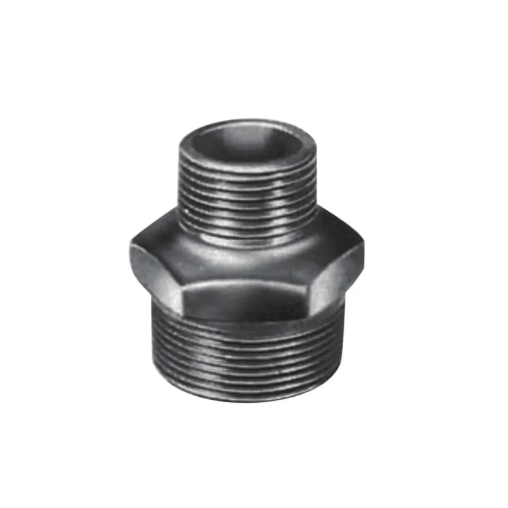Niplu redus fonta neagra, FE, 1" - 3/4", 245