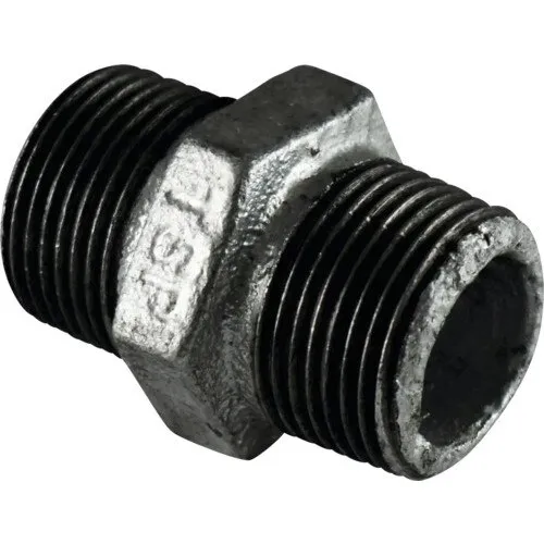 Niplu zincat otel 3/8”
