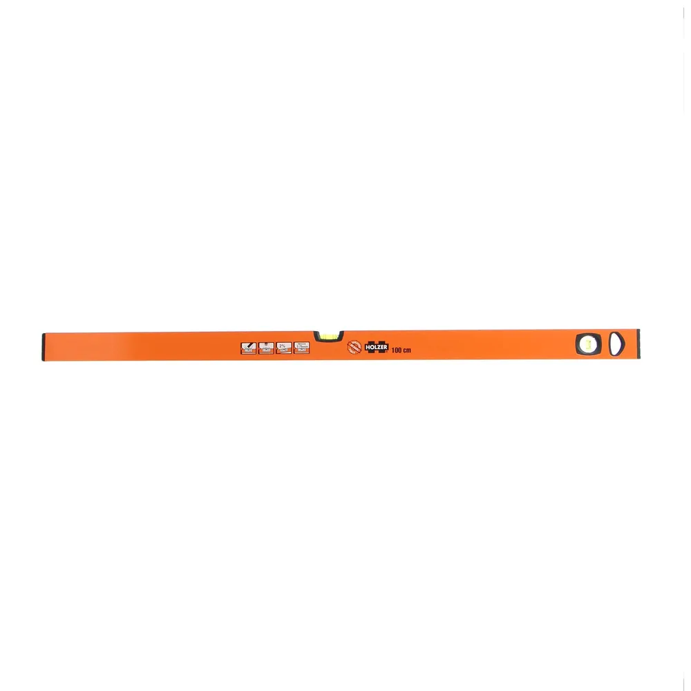 Nivela cu bula, Holzer 750-40-100, cu 2 indicatori, din aluminiu, 1000 mm