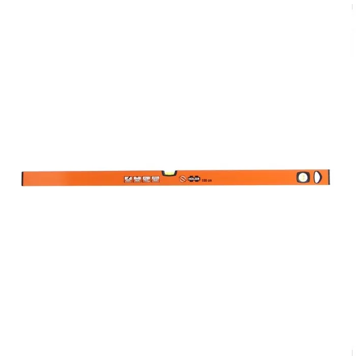 Nivela cu bula, Holzer 750-40-100, cu 2 indicatori, din aluminiu, 1000 mm