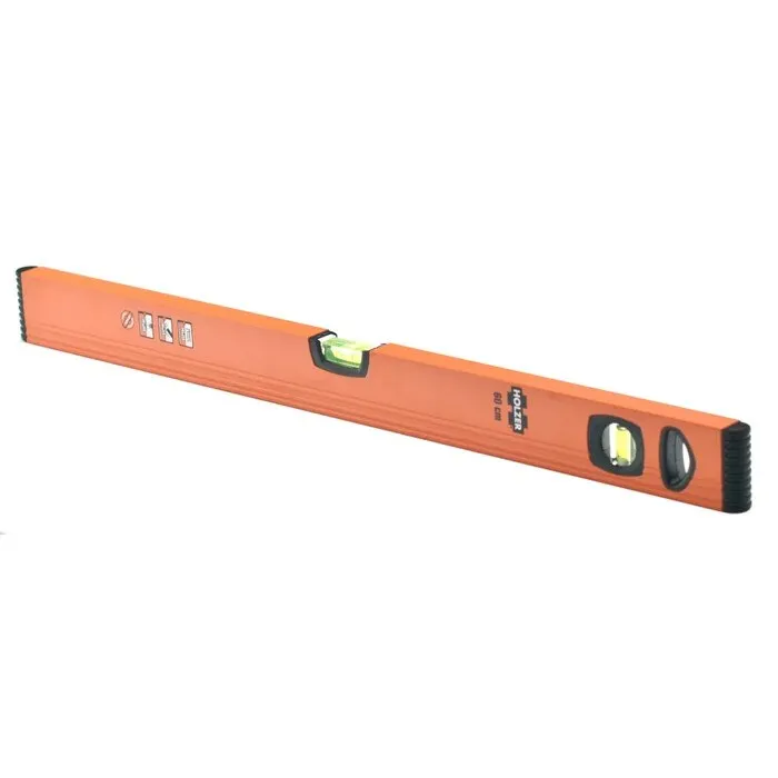 Nivela cu bula, Holzer 786-40-60, cu 2 indicatori, din aluminiu, 600 mm