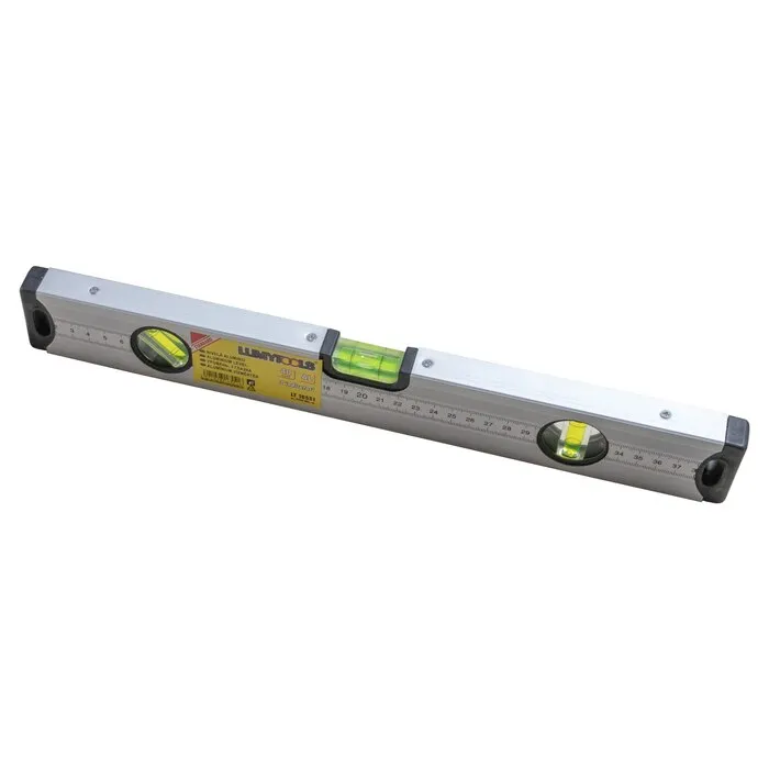Nivela cu bula, LT16551, cu 3 indicatori, din aluminiu, 400 mm
