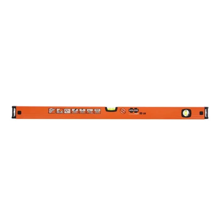 Nivela cu bula, magnetica, Holzer Profi 787M-40, cu 2 indicatori, din aluminiu, 800 mm