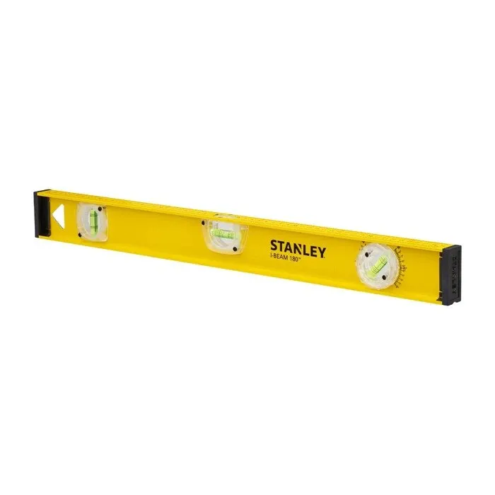 Nivela cu bula, Stanley 1-42-920, cu 3 indicatori, din aluminiu, 60 mm