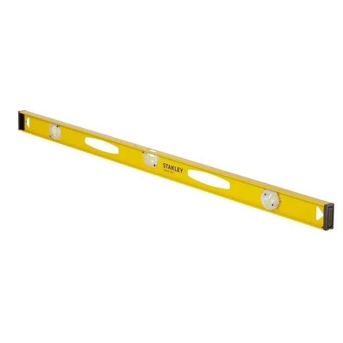 Nivela cu bula, Stanley 1-42-923, cu 3 indicatori, din aluminiu, 120 mm