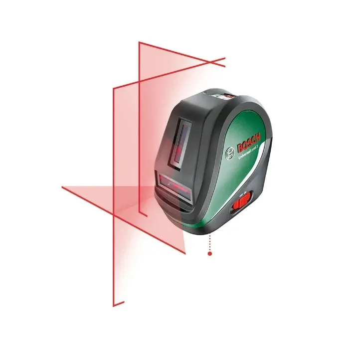 Nivela laser Bosch UniversalLevel 3, lumina rosie, autonivelare, 10 m, cu stativ, set