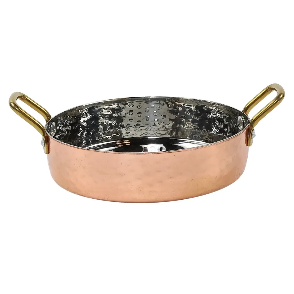Oala CP-2UNS-SH2, inox, 0.3 l, 15 cm, cupru + auriu