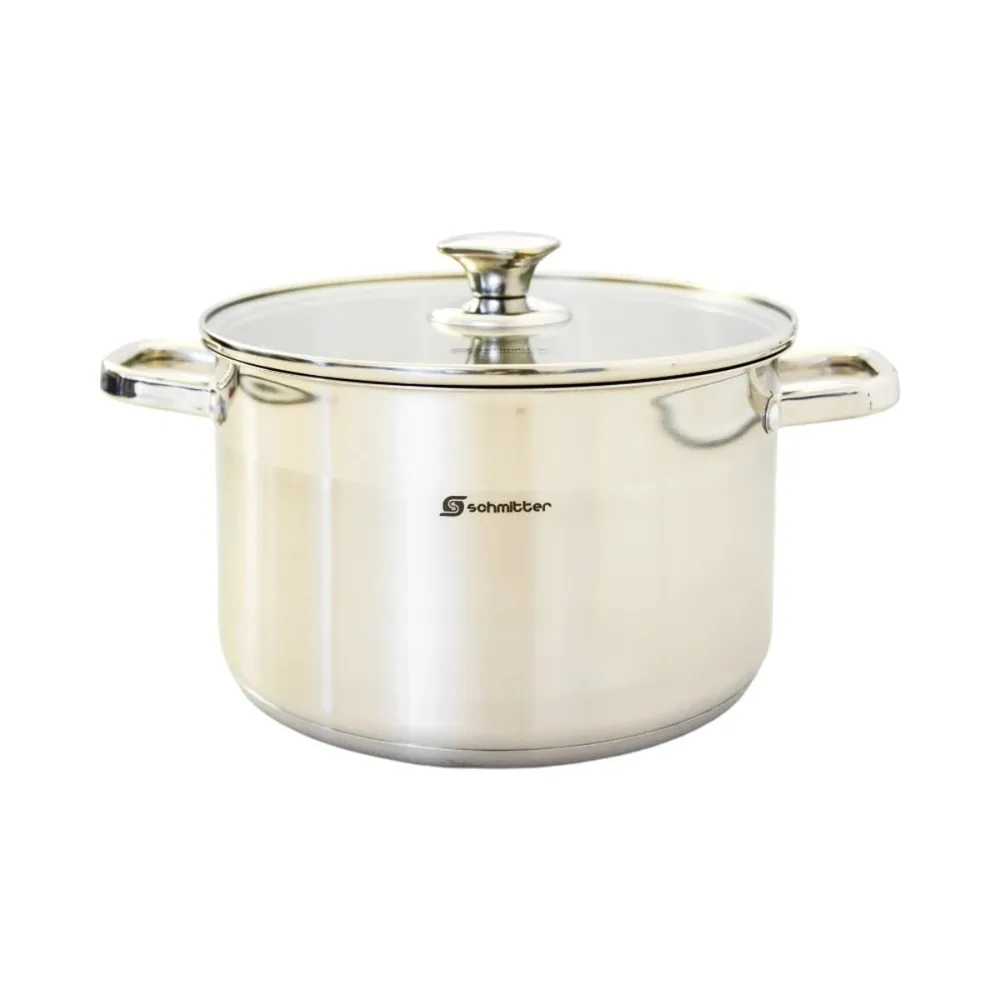 Oala inox, cu capac 302.24, 6 L, 24 x 14 cm