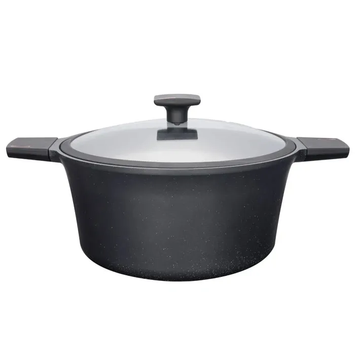 Oala Neoklein PHHO-CS24, cu capac, aluminiu, 4.4 l, 24 cm