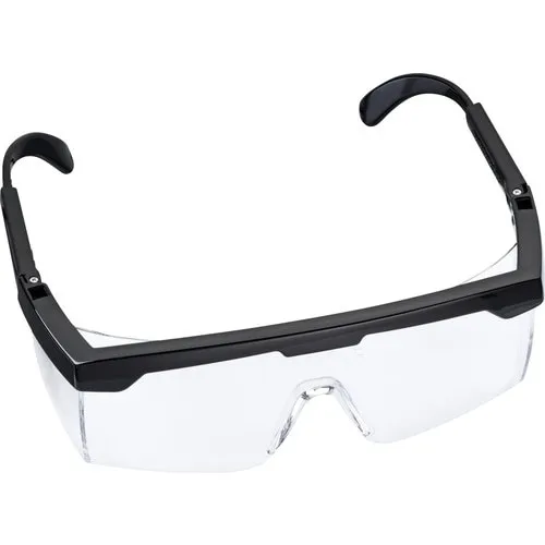 Ochelari de protectie, negru, plastic, standard EN 166