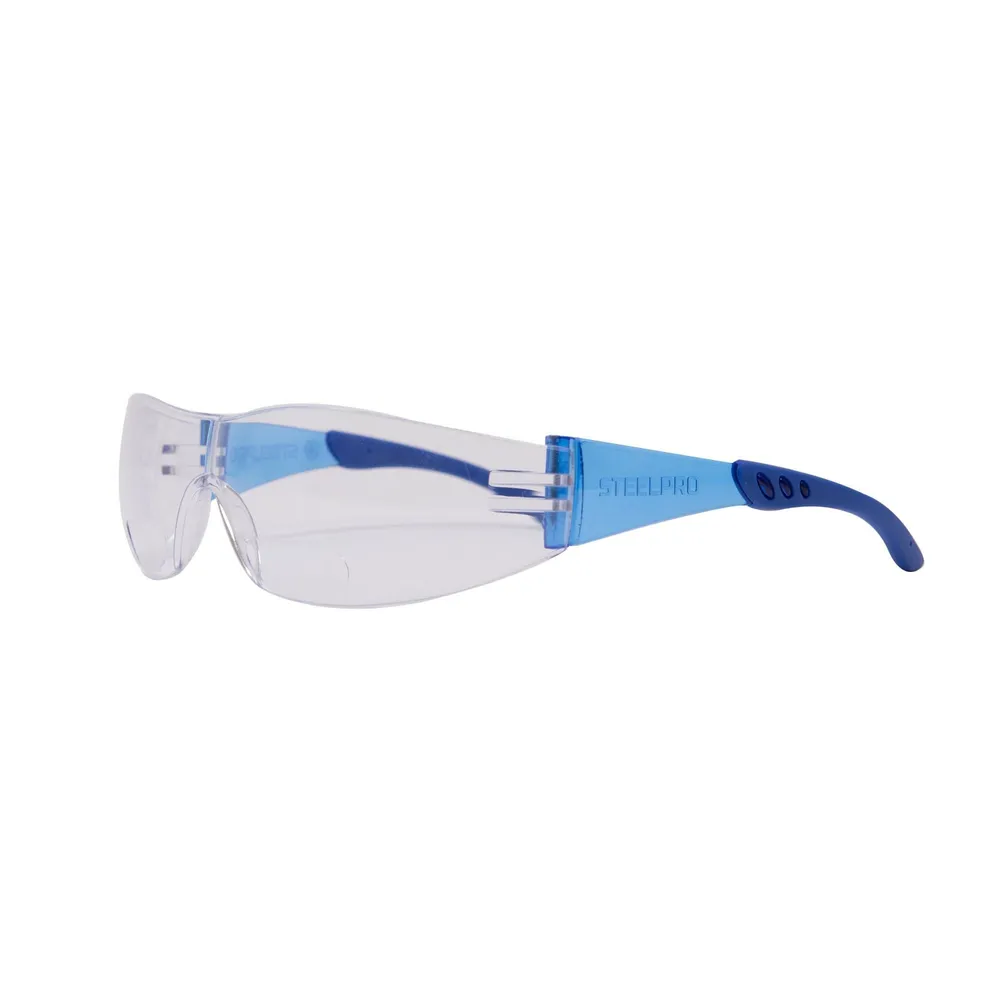 Ochelari protectie cu dioptrii + 1.25, Dexter, lentile bifocale transparente, rezistenta la impact si zgarieturi, policarbonat