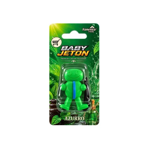 Odorizant auto Vanesica Baby Jeton cu jeton pentru carucior supermarket arome diverse — imaginea 7