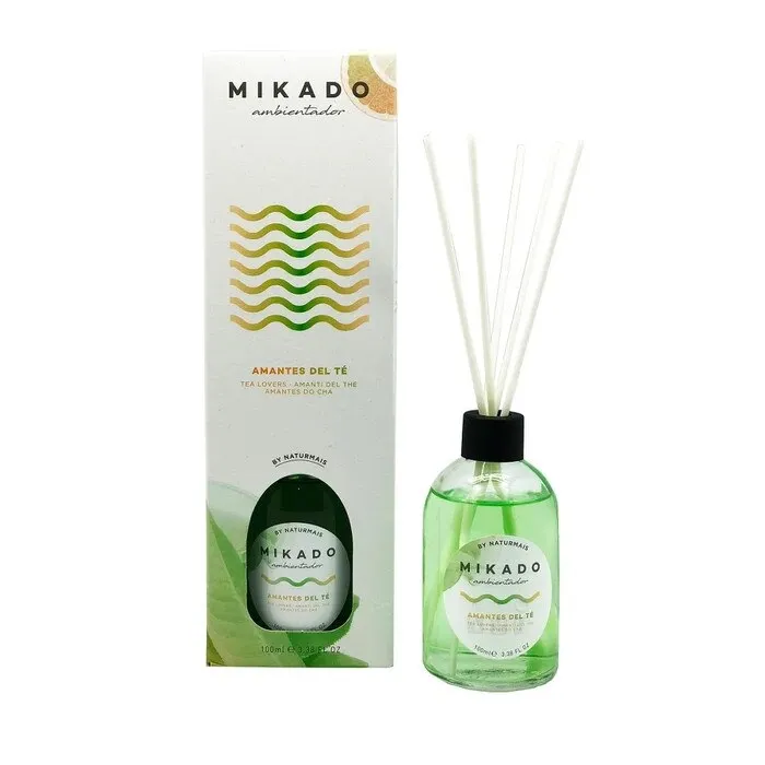 Odorizant camera cu betisoare, Mikado, Amantes del te, 100 ml