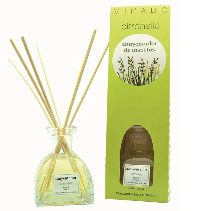 Odorizant camera cu betisoare, Mikado, Citronella, lemongrass, 100 ml