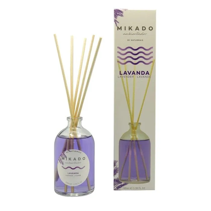 Odorizant camera cu betisoare, Mikado, Lavanda, 100 ml