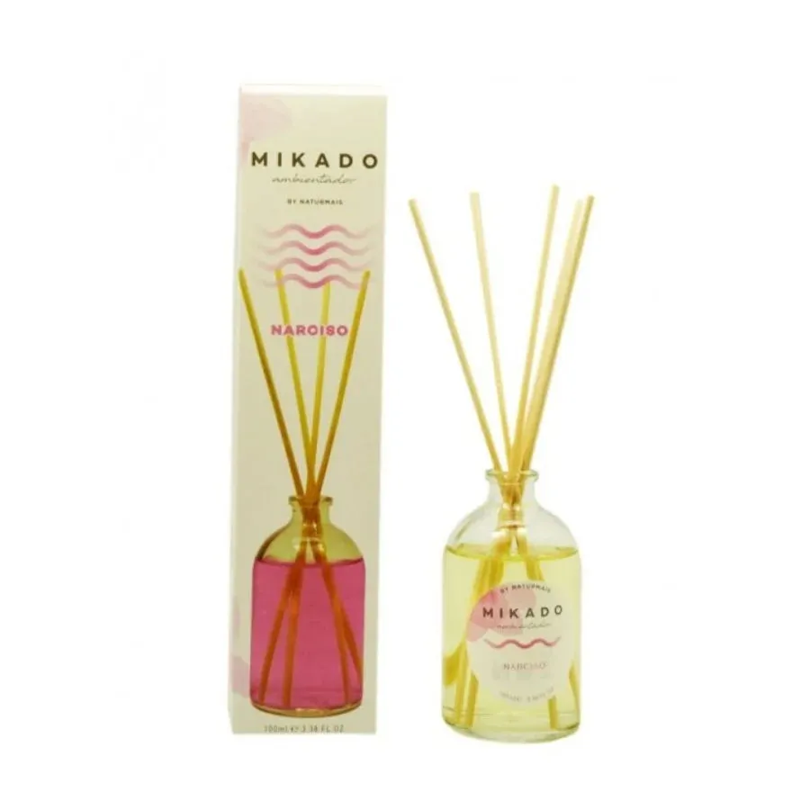 Odorizant camera cu betisoare, Mikado, Narciso, floral, 100 ml