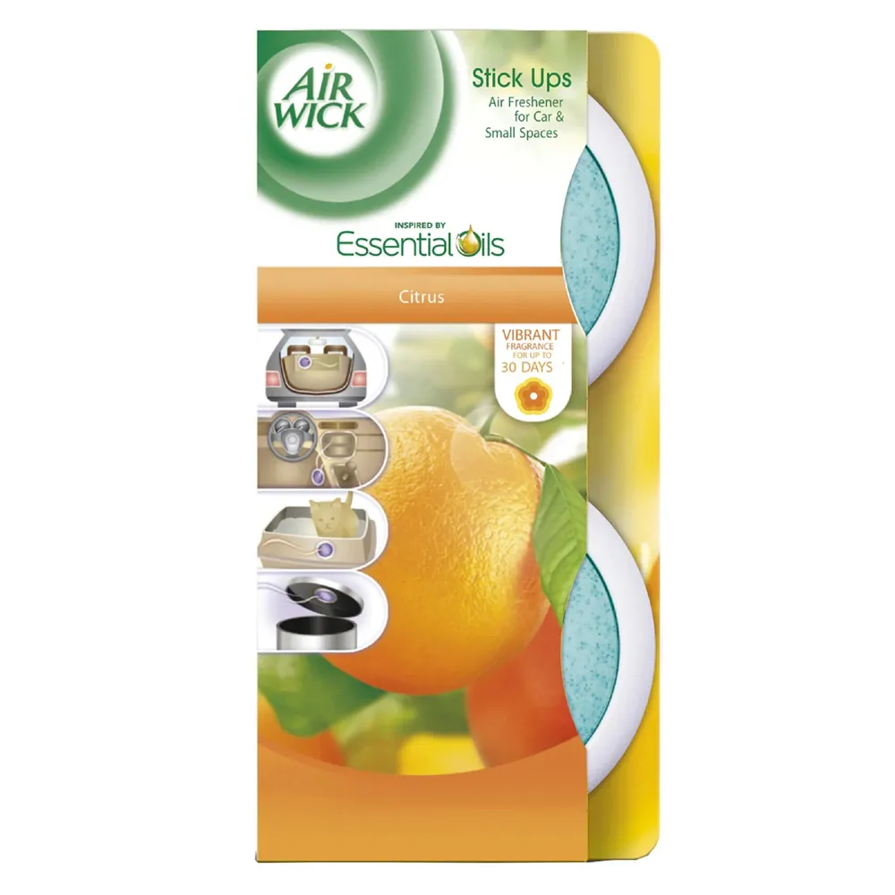 Odorizant camera gel citrice set 2 x 30 g