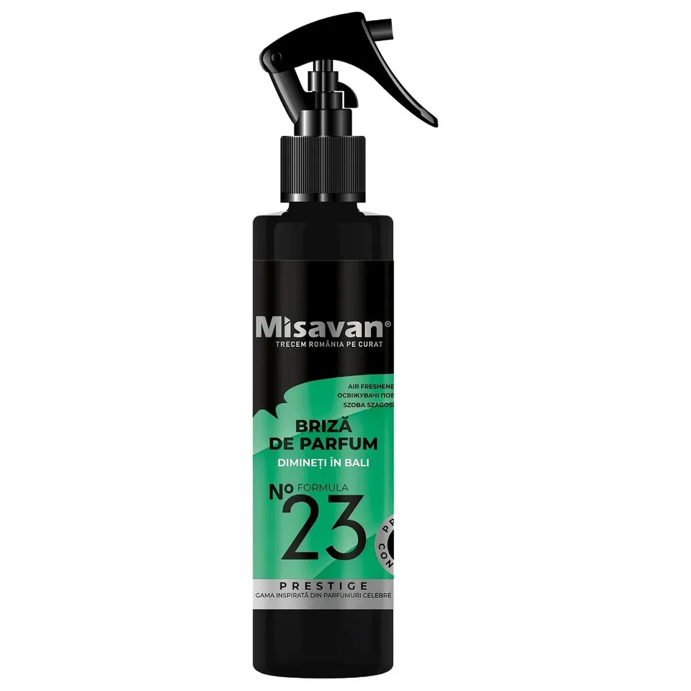 Odorizant camera Misavan No 23 Dimineti in Bali, spray, note floral-fructate, 200 ml