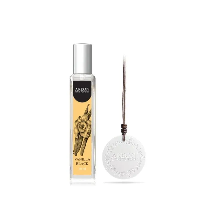 Odorizant disc ceramic, Areon, Vanilla Black, vanilie, 20 ml